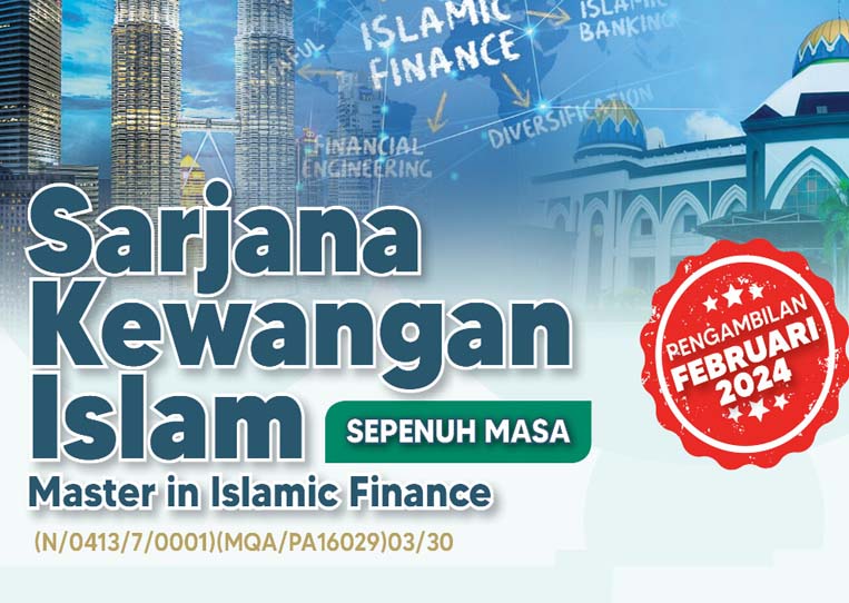 SARJANA KEWANGAN ISLAM (N/0413/7/0001) (03/30) (PA16029)